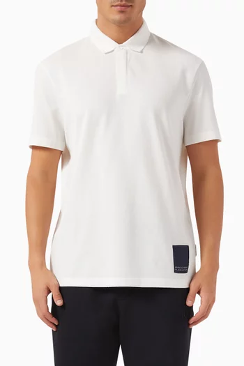 Milano Edition Polo Shirt in Cotton-piqué