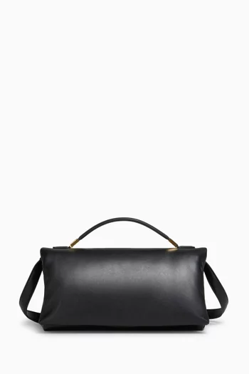 Prisma Top Handle Bag in Leather