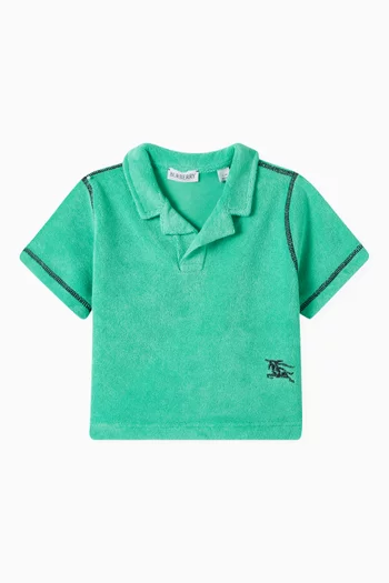 EKD Polo Shirt in Cotton-blend Towelling