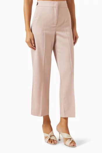 Romana Straight-fit Pants in Wool-blend