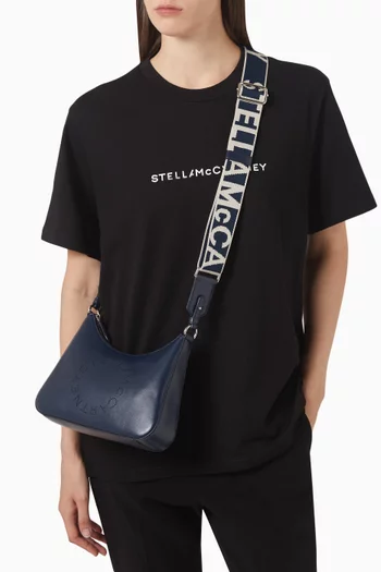 Small Logo Shoulder Bag in Eco Alter Nappa