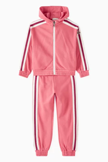 Hooded Tracksuit Set in Cotton
