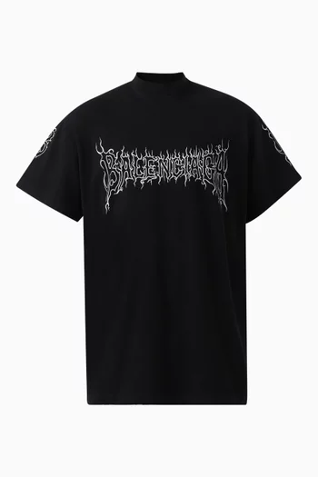 Unisex Darkwave Oversized T-shirt in Vintage-jersey