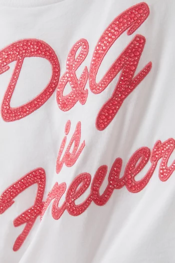 Logo T-shirt in Cotton