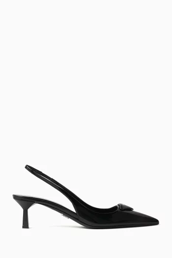Slingback 55 Pumps in Patent Leather