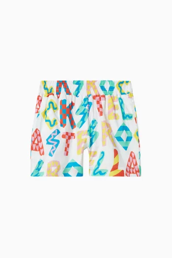 Printed Shorts in Organic Cotton
