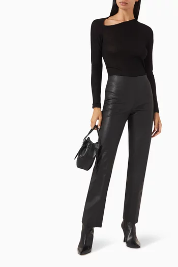 Madisson Pants in Lamb Leather