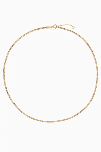 Bead Chain Necklace in 14kt Yellow Gold