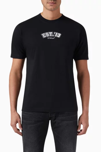 Slim Fit T-shirt in Cotton Jersey