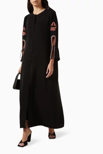 Embellished Chain Abaya