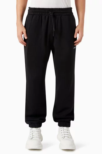 Logo-embroidered Track Pants in Cotton