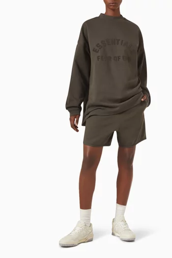 Logo Sweat Shorts in Fleece