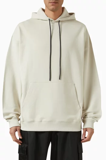 Classic Logo Hoodie in Cotton