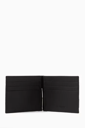 Firehead Wallet in Embossed Veal Leather