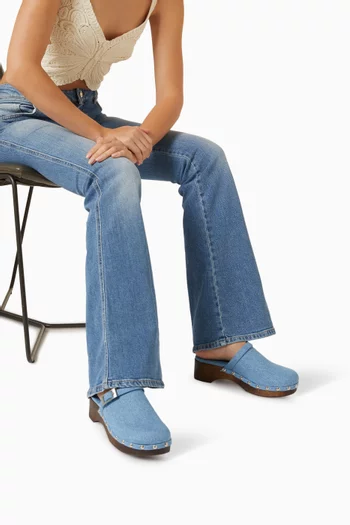 Platz 50 Clogs in Denim