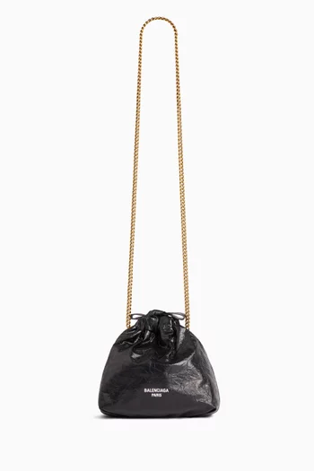XS Crush Tote Bag in Calfskin Leather