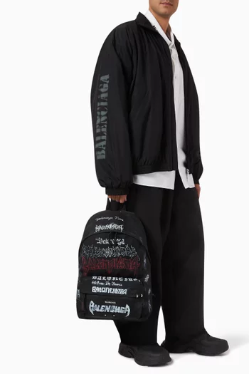 DIY Metal Explorer Backpack in Recycled Nylon