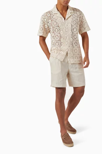Shorts in Linen