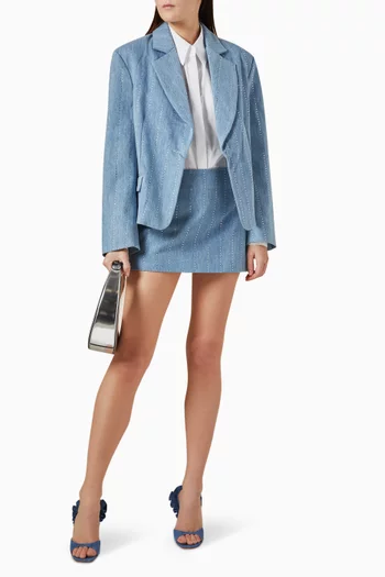 Signature Raglan Oversized Shirt in Cotton