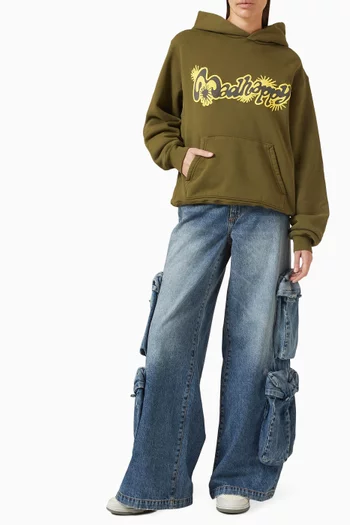 Firework Hoodie in Cotton Fleece