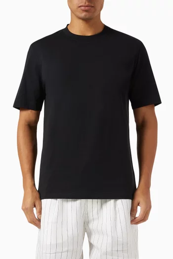 Crewneck T-shirt in Cotton-jersey
