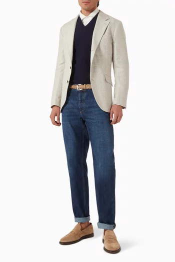 Five-pocket Traditional-fit Jeans