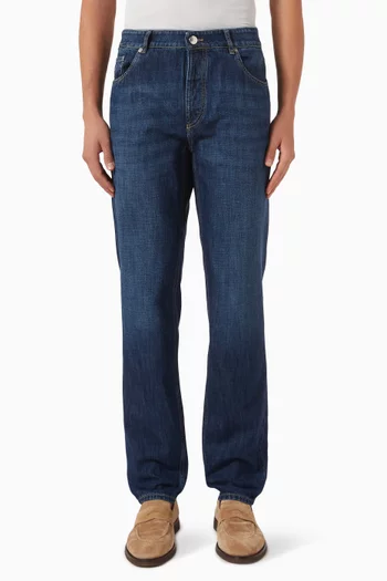 Five-pocket Traditional-fit Jeans