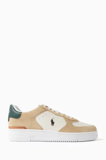 Masters Court Sneakers in Leather & Suede