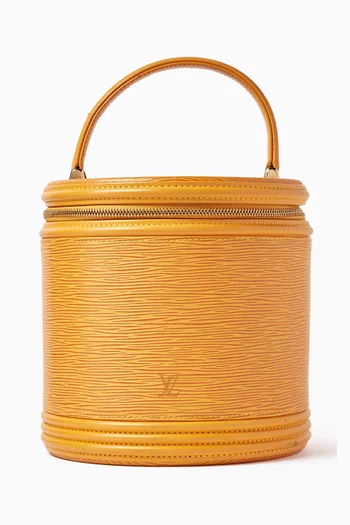 Cannes Bucket Bag in Epi Leather