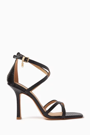 Celia 100 Strappy Sandals in Leather