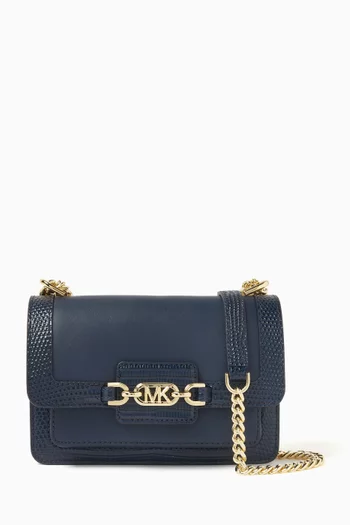 XSmall Heather Crossbody Bag in Leather