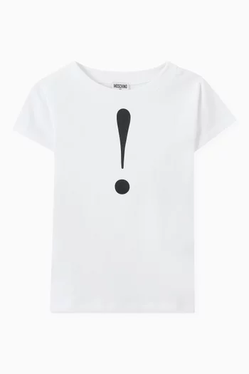 House Symbols T-shirt Dress in Cotton