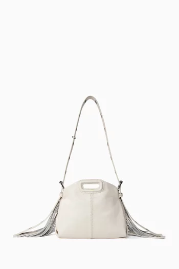 Mini Miss M Crossbody Bag in Crinkled Leather