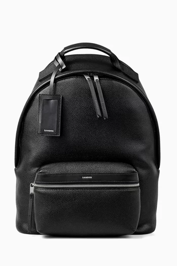 Logo Backpack in Coated Canvas