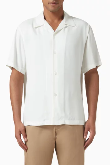 Requin Button-up Shirt in Viscose