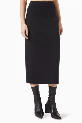 Solange Midi Skirt in Knit