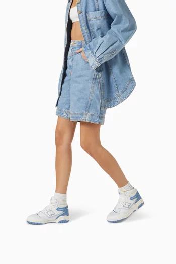 BB650 High-top Sneakers in Leather