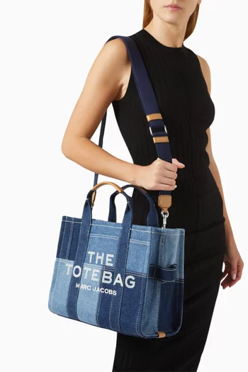 The Medium Tote Bag in Denim