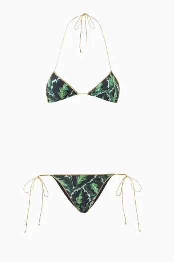 Sam Two-piece Bikini Set in Stretch Nylon