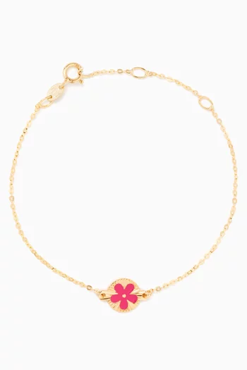 Ara Sunshine Floral Bracelet in 18kt Gold
