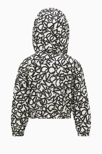 جاكيت مايشا بغطاء رأس نايلون