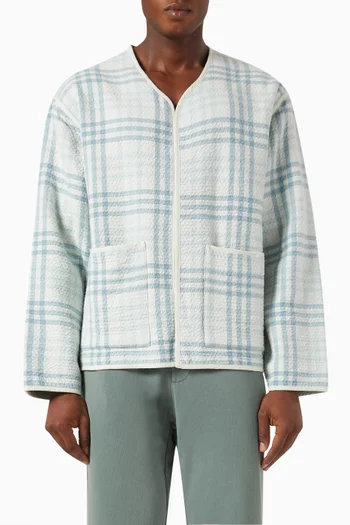 Multi Rope Coaches Jacket in Cotton