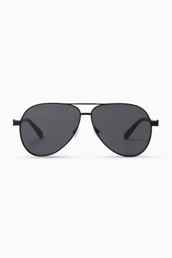 Ruston L Sunglasses in Metal