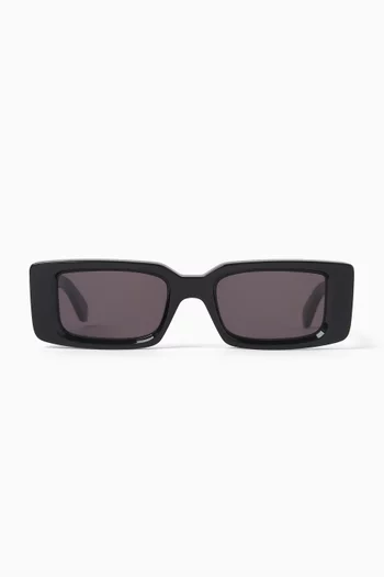 Arthur Rectangle-frame Sunglasses in Acetate