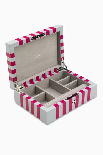 Maze Jewellery Box in Leather