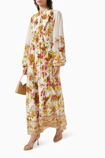 Zinia Floral Maxi Dress