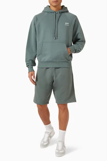 Ami Alexandre Mattiussi Hoodie in Organic Cotton-fleece