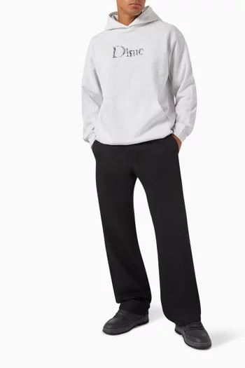Classic Skull Hoodie in Cotton-fleece