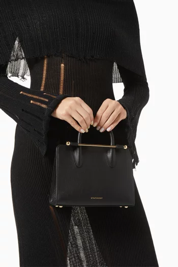 Nano Tote Bag in Leather