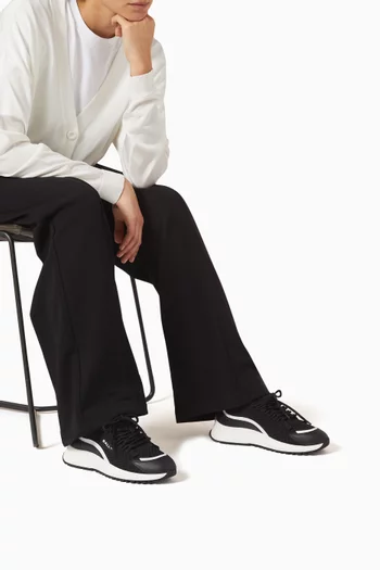 Daryel Sneakers in Mesh & Leather